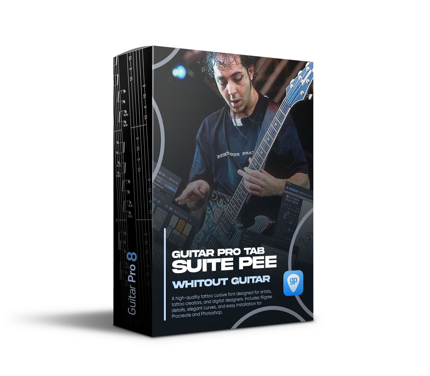 Suite Pee - System of a down Tab (real song without guitar) | track for only guitarist | Guitar Pro 8